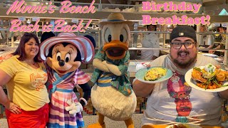 Cape May Café Character Breakfast Buffet at Disney's Beach Club Resort | Walt Disney World 2022