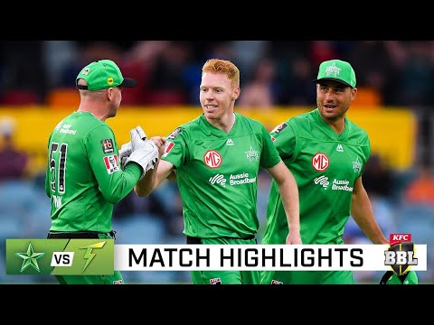 Maxwell's Stars claim maximum points over Thunder in Canberra | KFC BBL|10