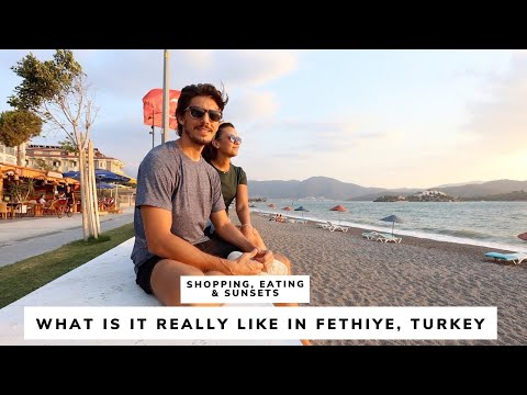Fethiye Turkey TRAVEL VLOG // Traveling From Dalaman to Fethiye - Settling into our NEW 'home'