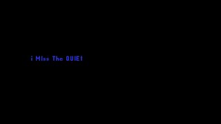 I MISS THE QUIET (MiracleWeaver Cover) (UNFINISHED)