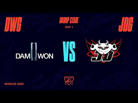 DWG vs JDG | Worlds Group Stage Day 1 | DAMWON Gaming vs JD Gaming (2020)