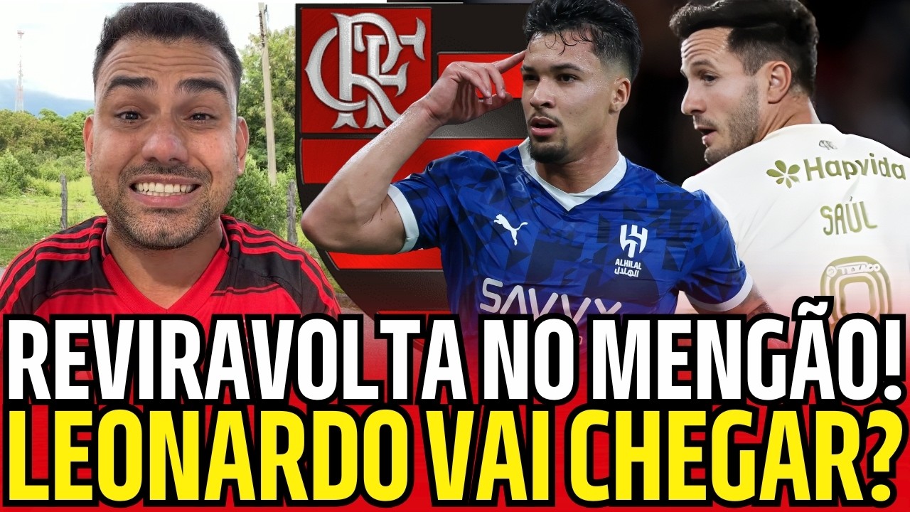 ÚLTIMA HORA: MARCOS LEONARDO TEM ATUALIZAÇÃO DECISIVA E PODE FECHAR COM O FLAMENGO! BAITA SURPRESA!