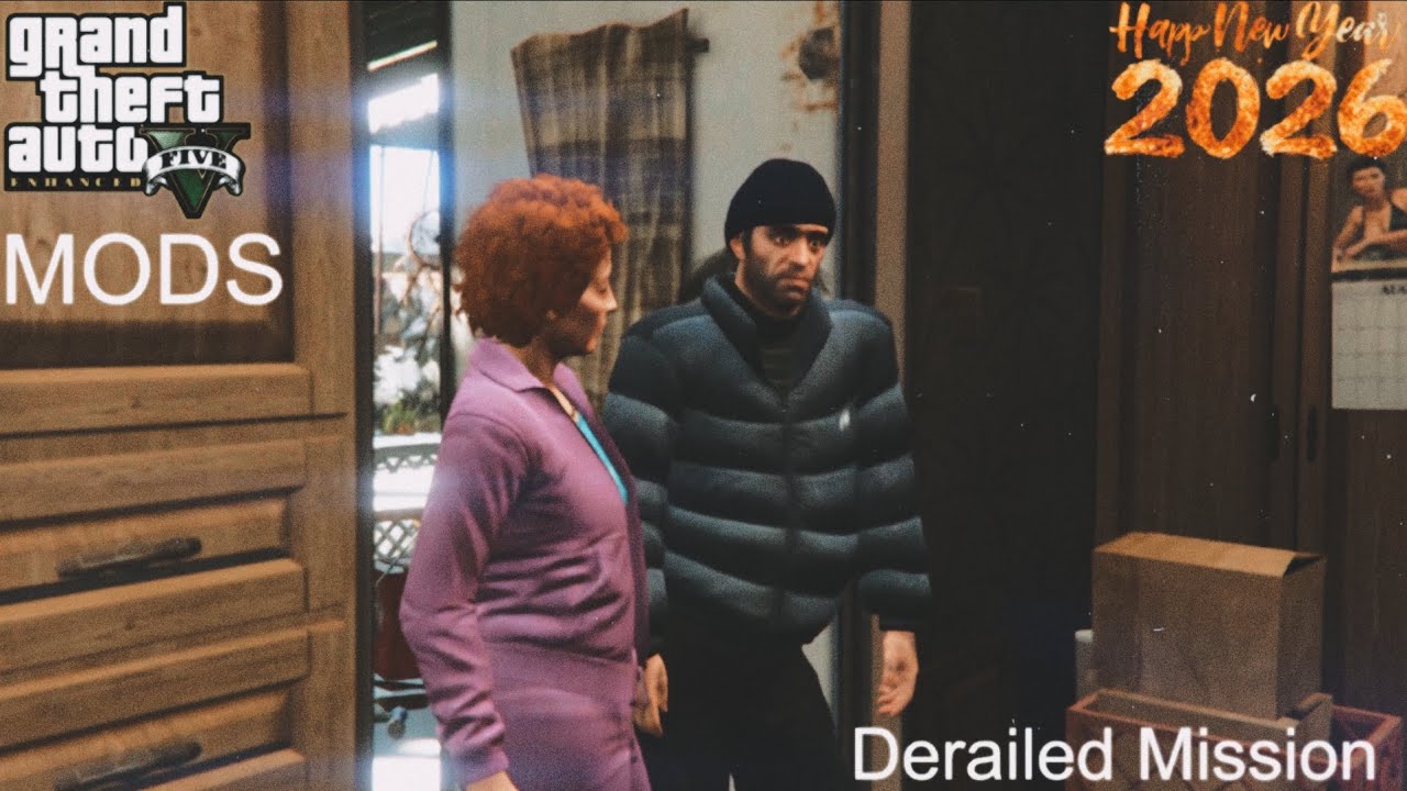 GTA 5 Enhanced Gameplay Derailed MODS Happy New Year 2026 YouTube 