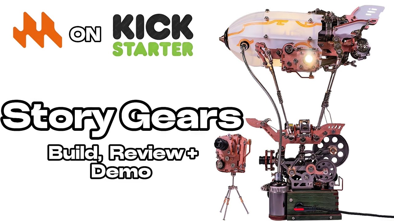 Just Launched! Story Gears by Mecrob – Speed Build, Review & Demo - YouTube