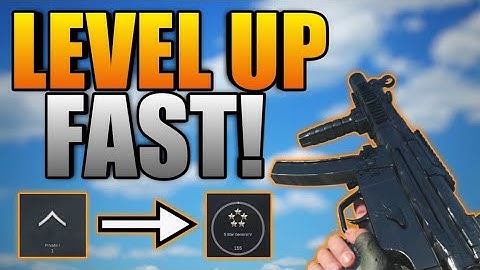 FASTEST WAS TO RANK UP IN MODERN WARFARE! (FAST XP METHOD!)
