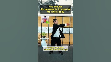 Five minutes,six movements to exercise the whole body #practice  #exercise  #taichi  #meridian  #chi