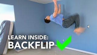 How to: Learn Backflip Inside Your House