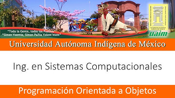 Sesión 5.- Programación Orientada a Objetos
