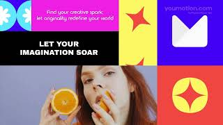 Famous Geometric Multiscreen Opener | Colorful Pop Art Video Template Wealth
