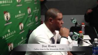 Doc Rivers Post Game Press Conference vs. Mavs 1/11/12