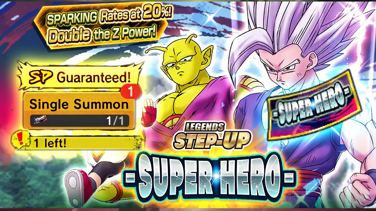 LEGENDS STEP-UP - SUPER HERO - Is Coming!