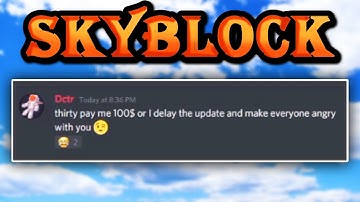 Solo Hypixel SkyBlock [157] When the admins troll you
