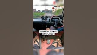 CARA SETENGAH KOPLING DITANJAKAN DENGAN MOBIL MANUAL #abiyyatv #povdrivingcars #belajarmobilmanual