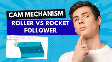What is a Mechanism? Cam with Roller & Rocket Follower Explained |Class 01
