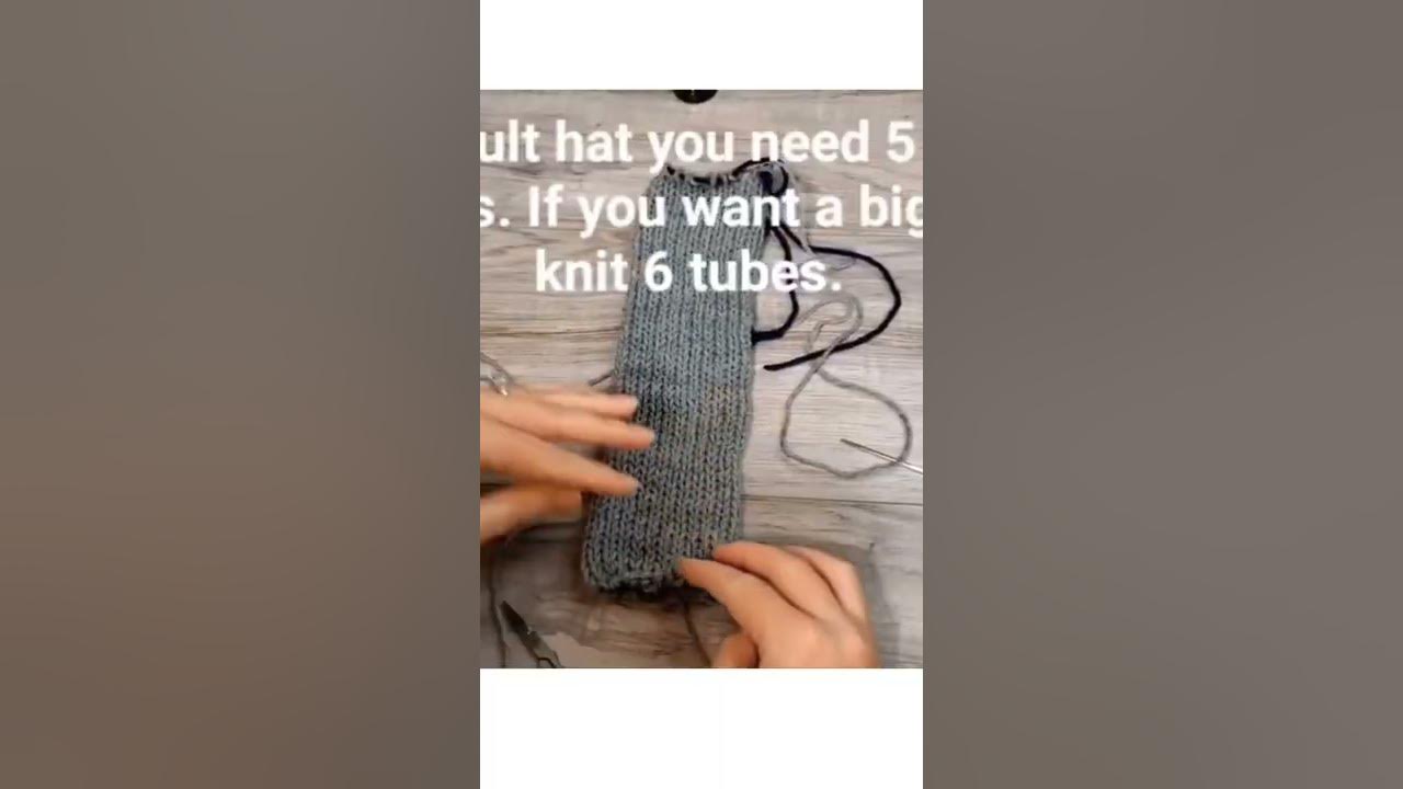 Easy flat cirkels, scrubbies with your 22 needle circular knitting