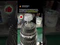 Heavy Truck Gearbox repairing #shorts