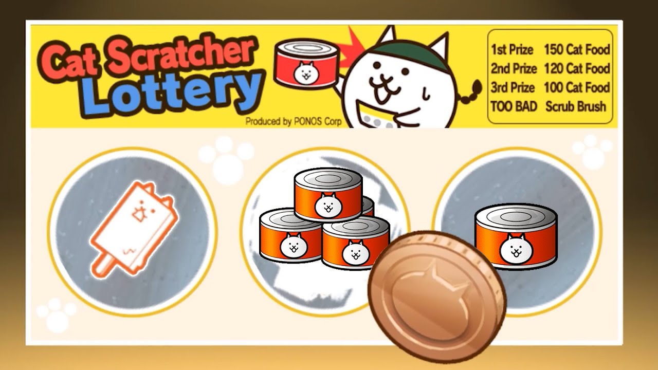 [The Battle Cats] Cat Scratcher Lottery Summer Break Cats !!! YouTube