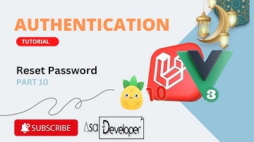 Laravel and Vue 3 Authentication - Reset Password