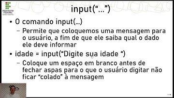 Programação Python - O Básico - Parte 4 - Entrada e Tipos de Dados - input(), int(), float(), str()
