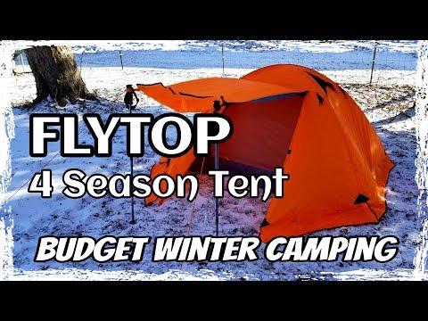 Flytop 4 Season Tent Review | Winter Budget Camping