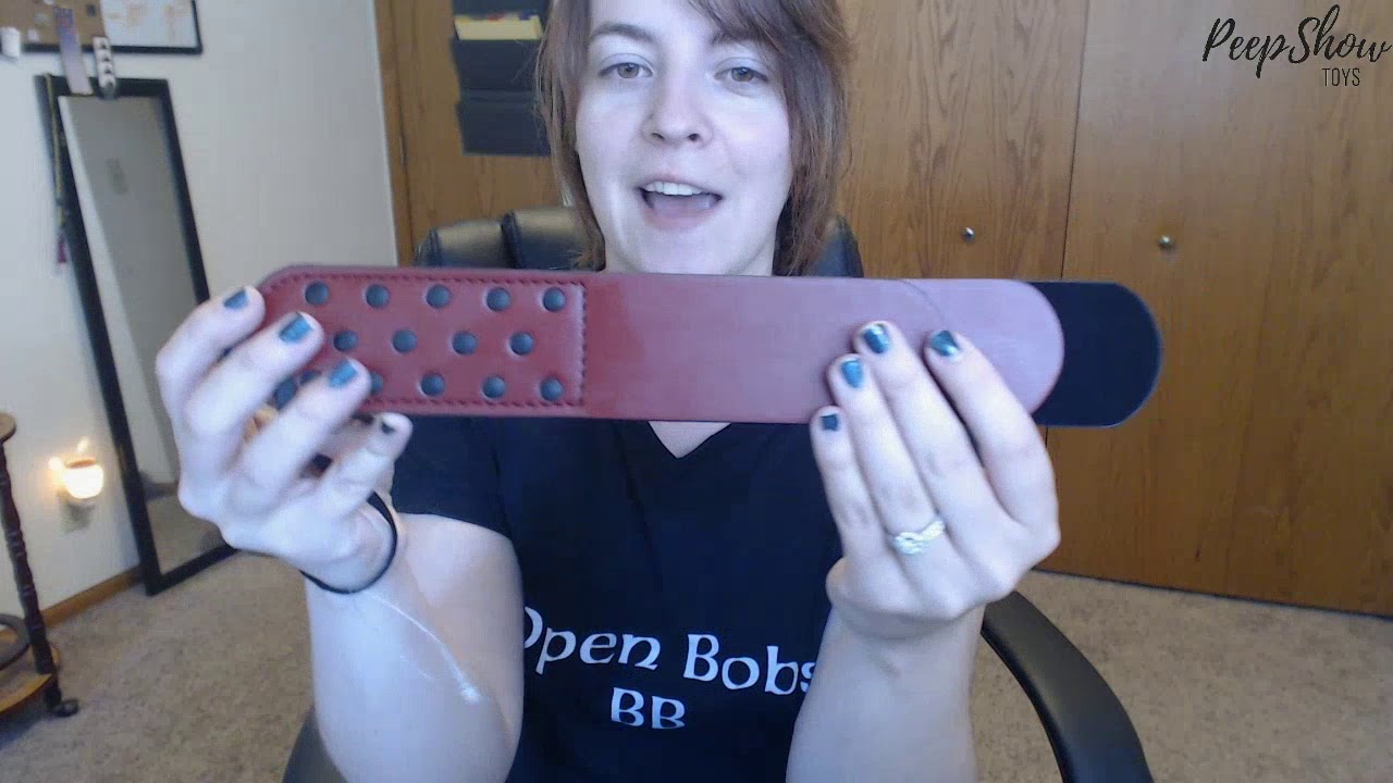 Toy Review - Sportsheets Saffron Layer Paddle, courtesy of Peepshow Toys