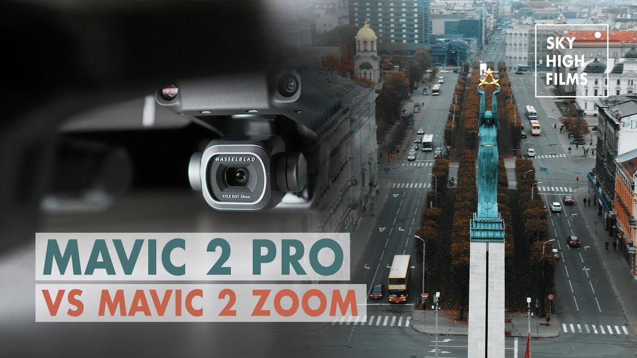 MAVIC 2 PRO VS MAVIC 2 ZOOM | WHICH ONE SHOULD YOU GET? | SIDE BY SIDE COMPARISON
