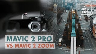 MAVIC 2 PRO VS MAVIC 2 ZOOM | WHICH ONE SHOULD YOU GET | SIDE BY SIDE COMPARISON