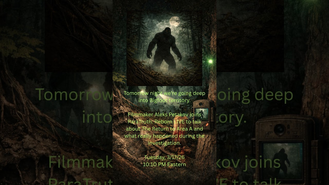 Sasquatch Territory: What Happened in Area A? Announcement Sasquatch Territory: What Happened in Area A? Announcement