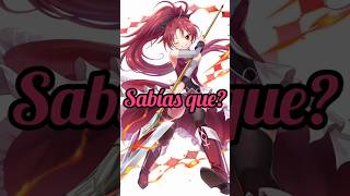 KYOKO SAKURA ¿Sabías que? #anime #manga #puellamagimadokamagica #madokamagica #kyokosakura #madoka