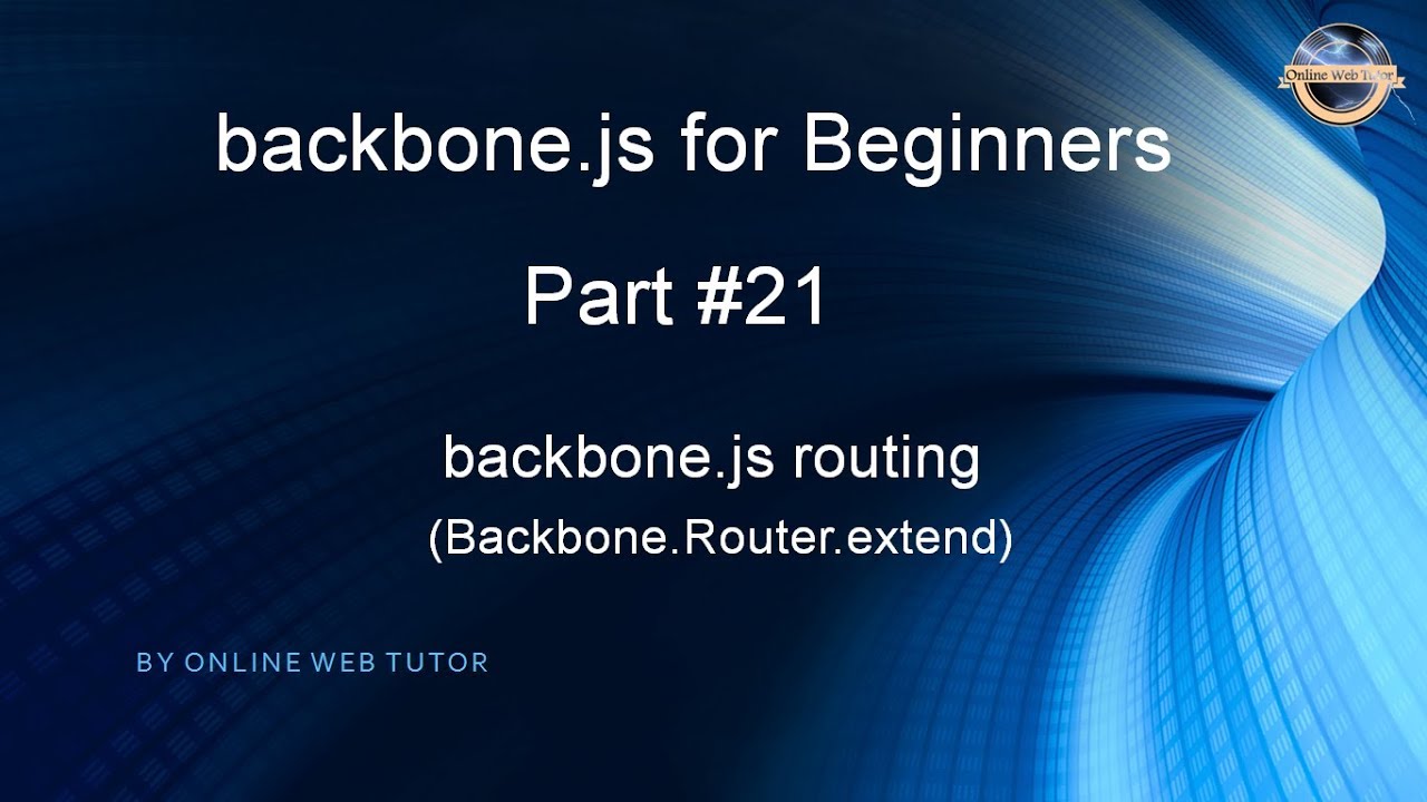 Backbone Router Back