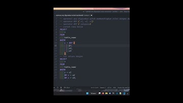 ORACLE DATABASE OPERASI ANY