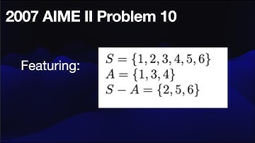 2007 AIME II Problem 10: Basic Counting and PIE