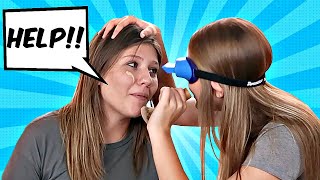 STRANGEST MAKEUP Challenge || Putting on Makeup UPSIDE DOWN ||Totally Taylor