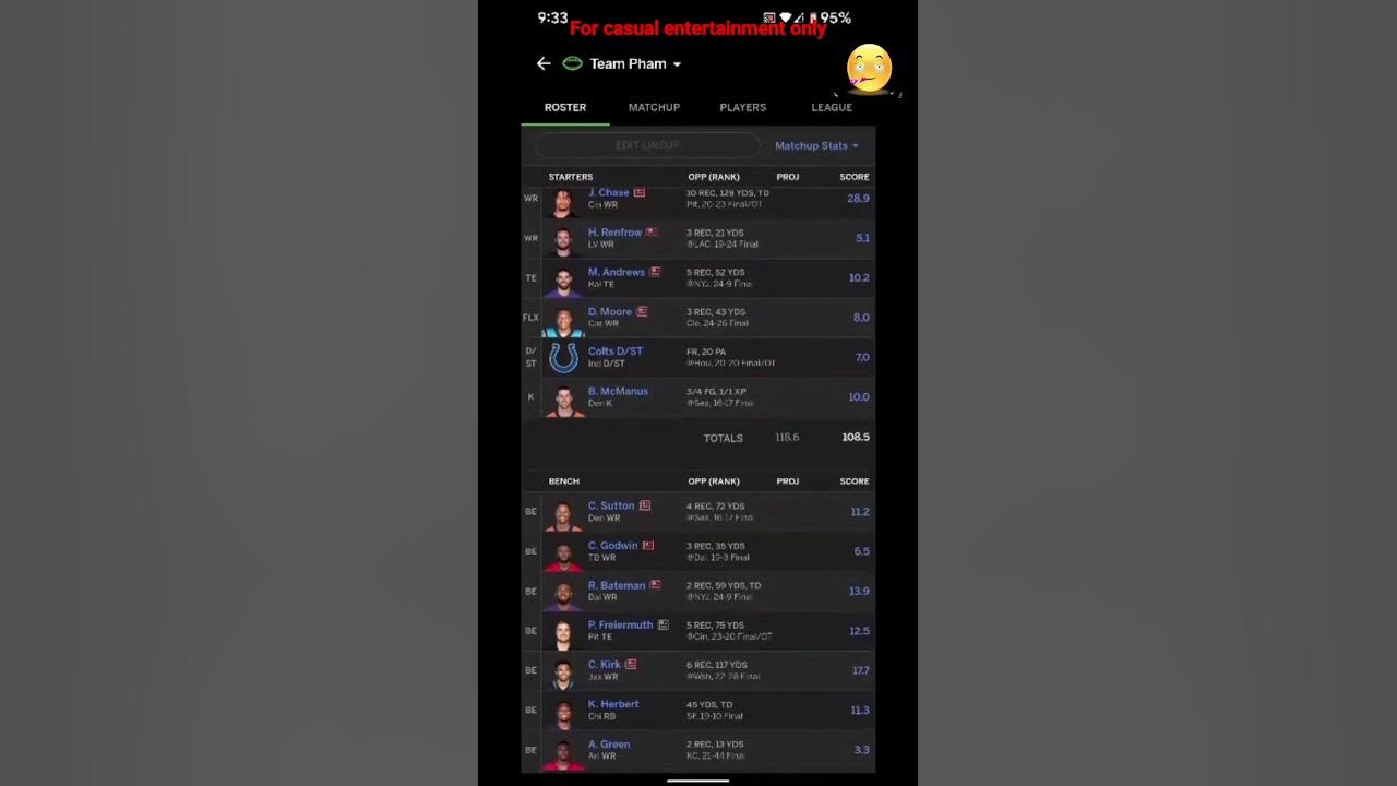 2022-espn-h2h-points-ppr-fantasy-football-league-week-1-game-result