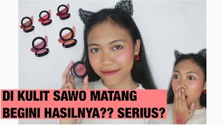 REVIEW PIXY MAKE IT GLOW ADORABLE MARBLE BLUSH ON SEMUA SHADE