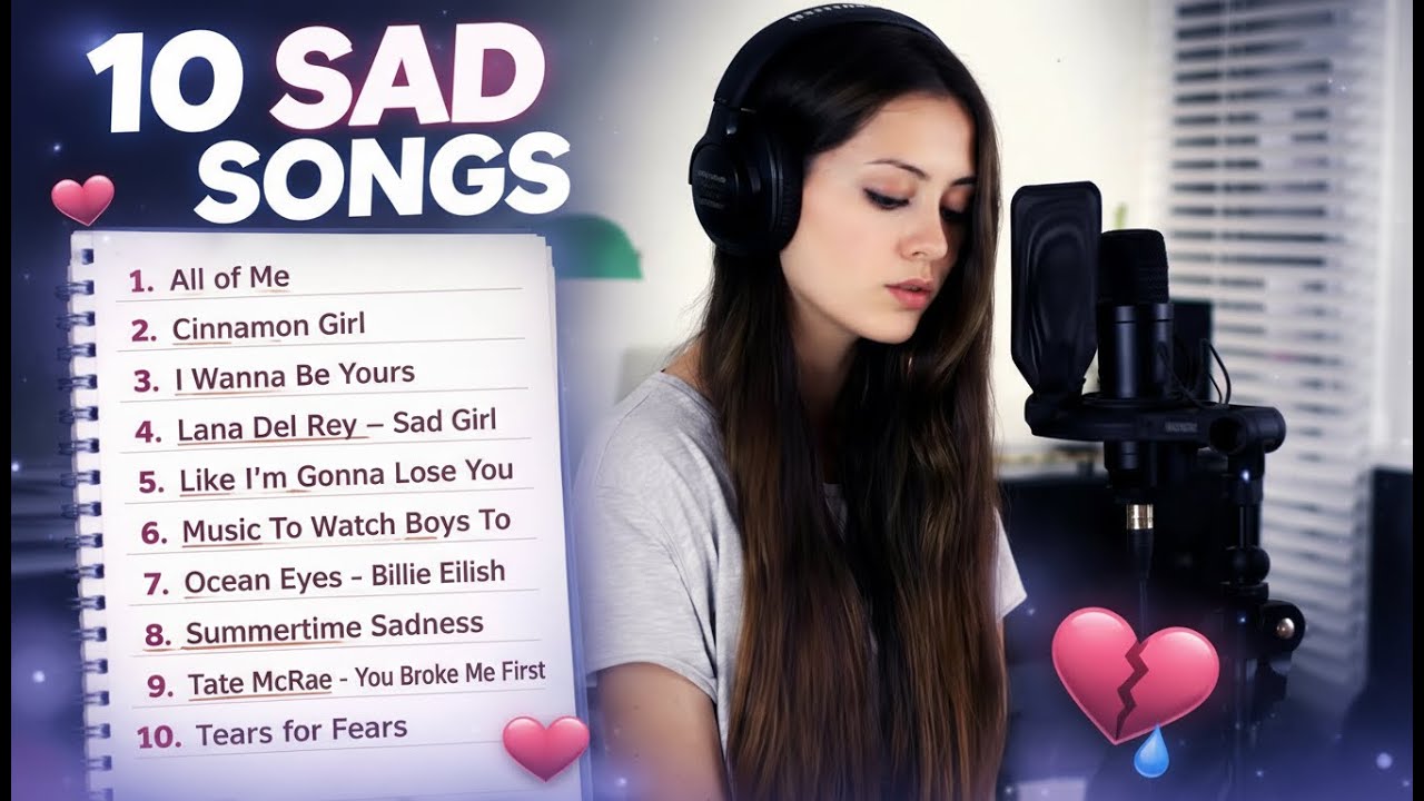 Broken Heart Love Songs & Relaxing Music | English Sad Song (Lyrics)