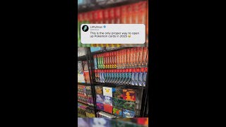 Who needs therapy when you can smash open a pack of Pokemon cards 😂