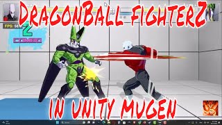 dragon ball fighterz unity mugen gameplay