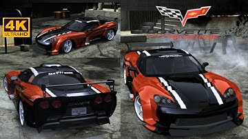 NFS Most Wanted | Corvette C6 Customization 🧡