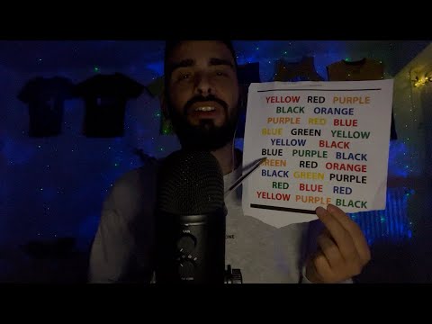 ASMR | COLOR TEST 🌈