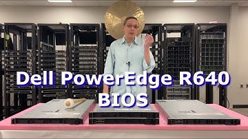 Dell PowerEdge R640 Server BIOS Update | How to Update the BIOS | EFI BIOS file | Boot Manager