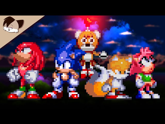 Neon Sonic's Tails Sprites