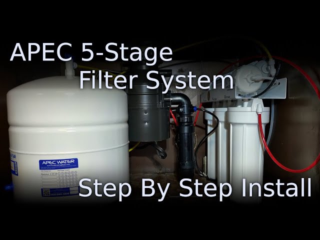 reverse osmosis diagram 5 stage