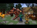 Minecraft MC NAVEED AND MARK FRIENDLY ZOMBIE TAME DRAGONS!! BREED DRAGONS AND MAKE BABY MOBS!!