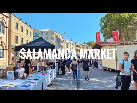 SALAMANCA MARKET | FULL TOUR | HOBART, TASMANIA