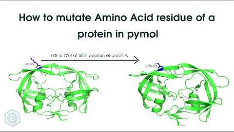 Pymol | How to mutate amino acid residue in a protein.