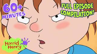 Why Are ALL Adults In Henry's Life TERRIFYING?! | Horrid Henry | FULL Episode Compilation | 60+ MINS