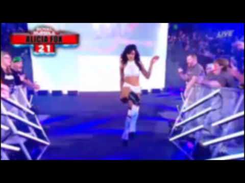 Alicia Fox Entrance