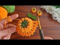 3dcrochet flower  key chainvery easy crochet rose flower making for beginners
