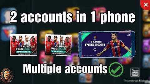 How to make multiple accounts in pes 2021